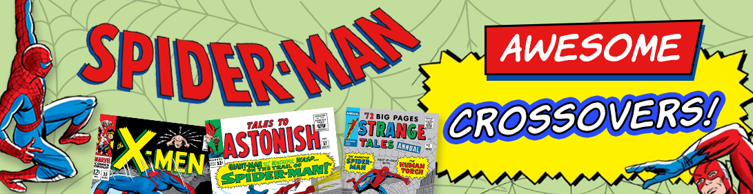 Comic book art featuring early Spider-man from our curated collection of Silver-age Spider-man covers
